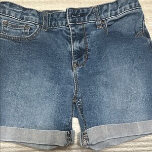 GAP Light Blue Stretch Denim Shorts